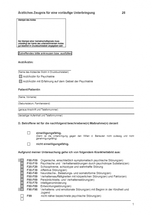 Altenheim - Betreuungsformulare.de